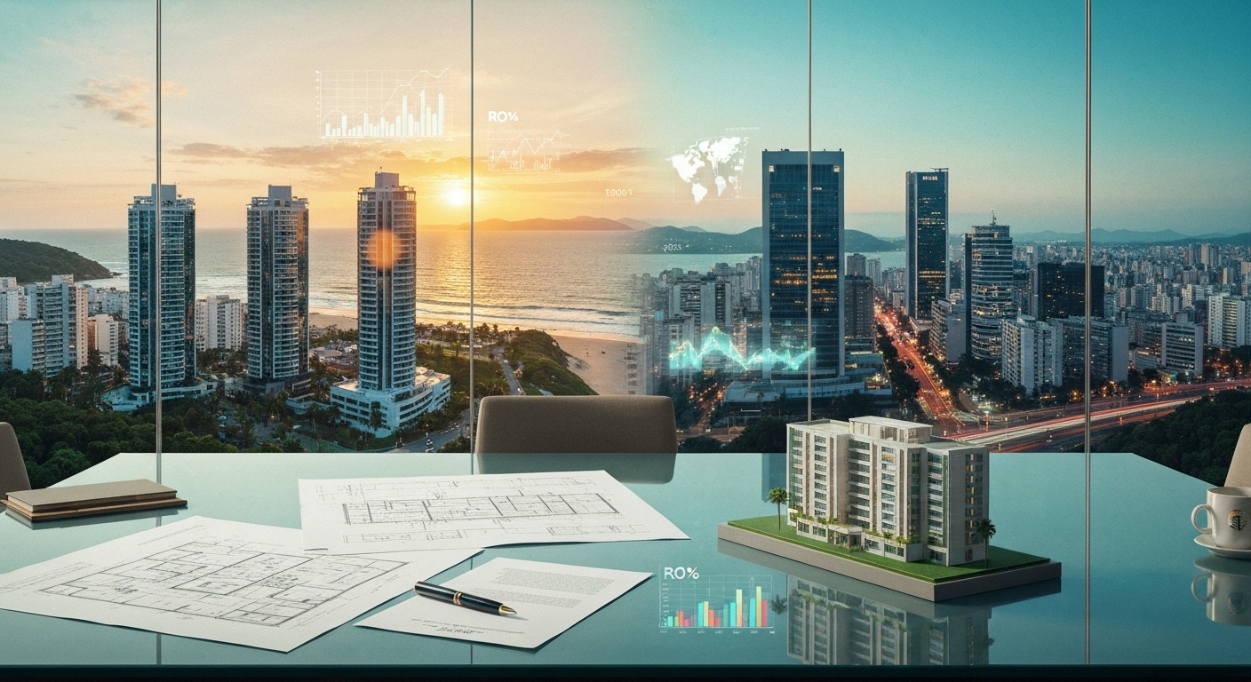 Investir em Imóveis no Litoral Norte de SC vs. Outras Regiões: Análise Completa