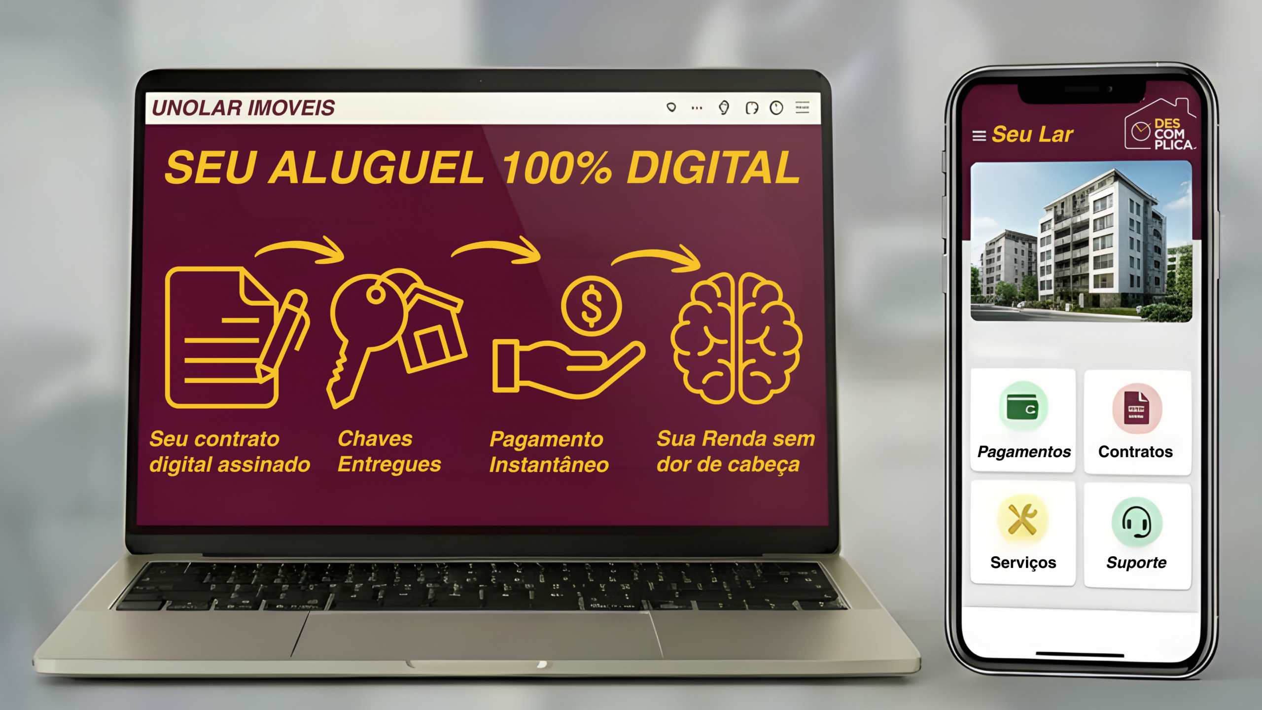 Vantagens de Locação com a Unolar: 100% Digital e Sem Dor de Cabeça
