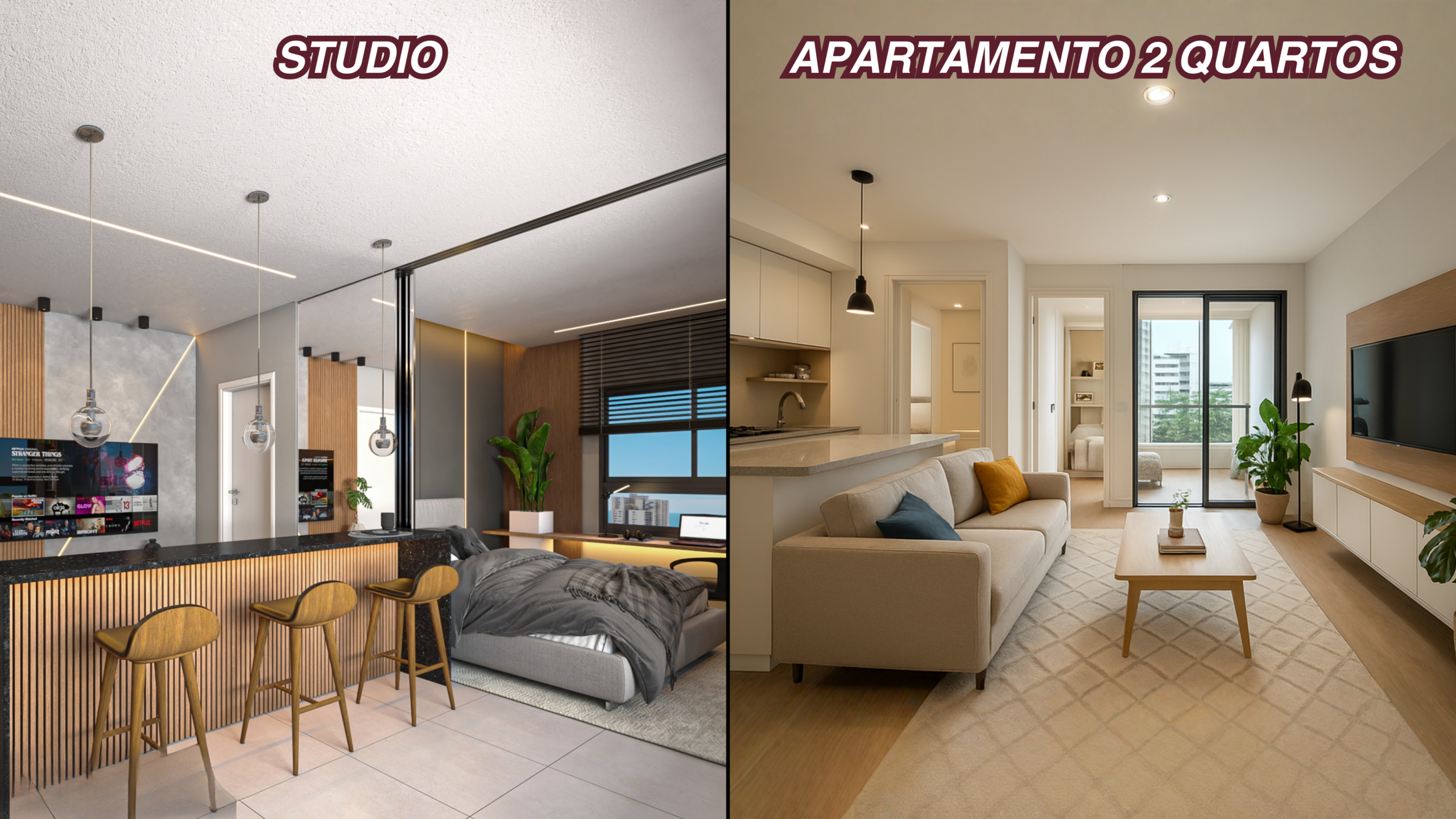 Investir em Studio ou Apartamento 2 Quartos? A Matemática Real de Lucro no Airbnb em Piçarras